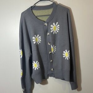 NWOT Daisy Cardigan sweater boho